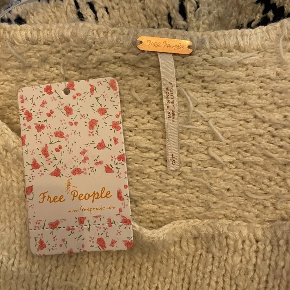 Free People Midnight Beach Pullover Sweater